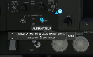 Alternateur 2 sur ON