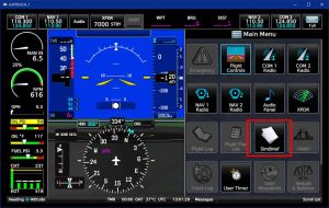 Cliquer sur l'icône Simbrief
