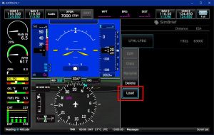 Charger le plan de vol dans le G3X